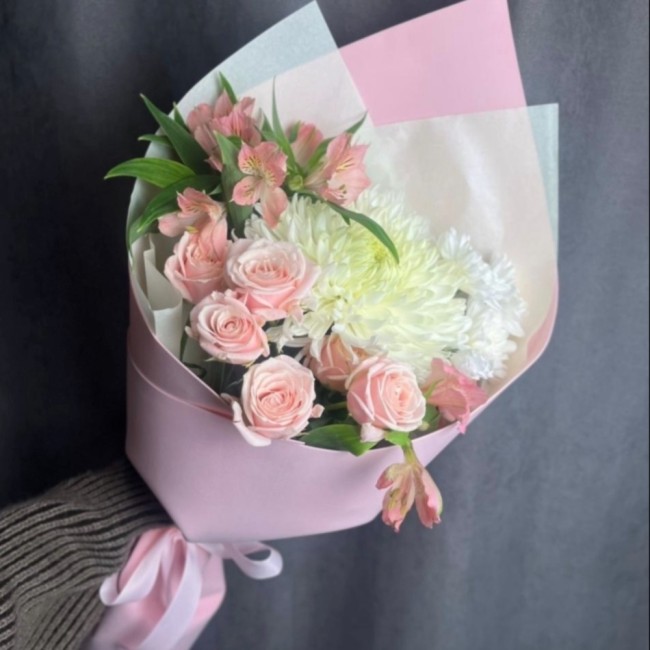 Букет цветов "Де флер" Букет цветов "Де флер"